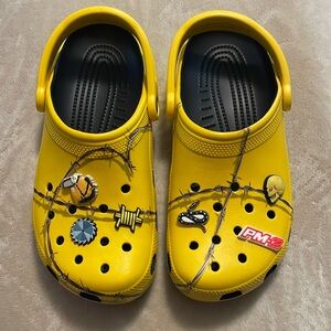 Post Malone Barbwire Crocs